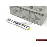 Genuine VW GT SPORT Side Badge Emblem Silver - 1J0853688 61E