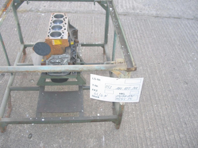 Genuine VW Short Block - 052100103MX