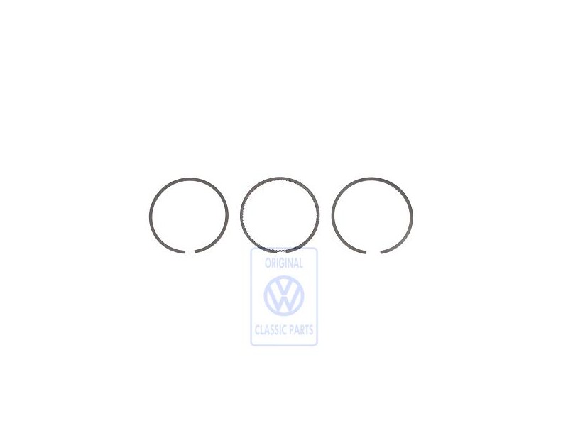 Genuine VW 1 Set: Piston Rings (Oversize) - 052198157F