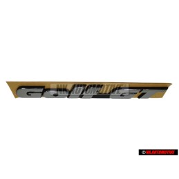Genuine VW GOLF GT Rear Trunk Boot Badge Emblem Chrome - 1H6853687ACZ10