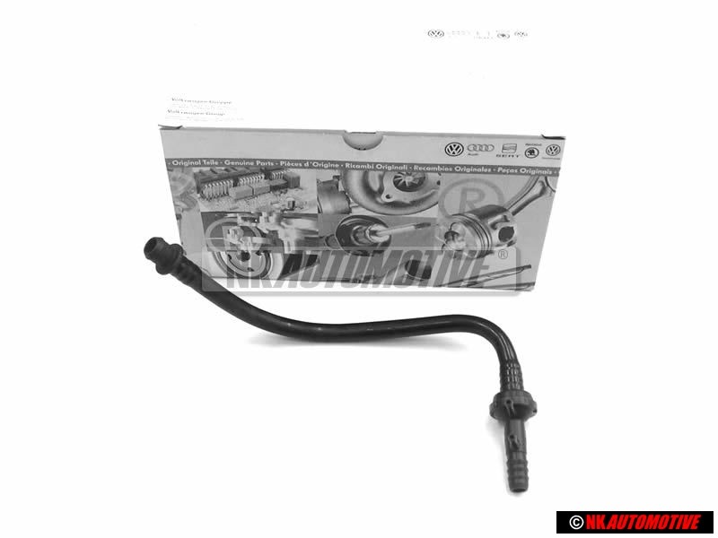 Genuine VW Brake Servo Vacuum Pipe with Non Return Valve LHD - 531611931D