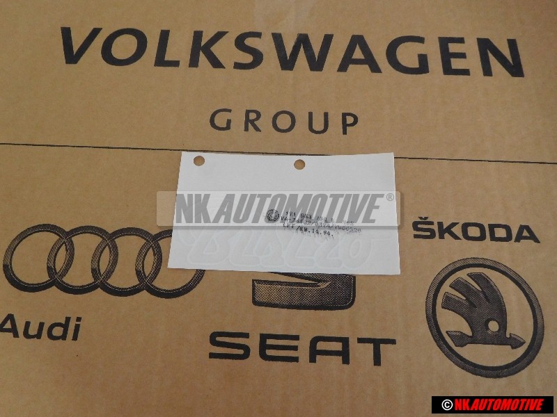 Genuine VW Film Lettering Alpine White - 191853750E 90E