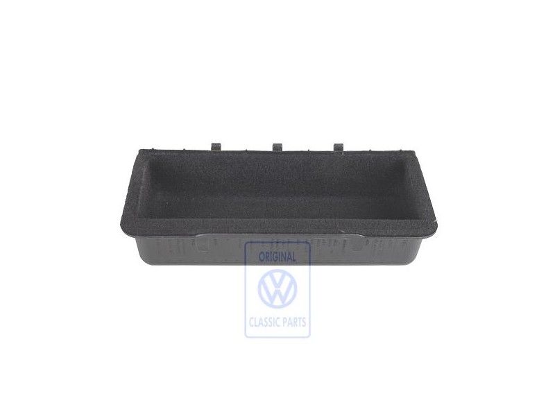 Genuine VW Stowage Box Satin Black - 191857925C LN8