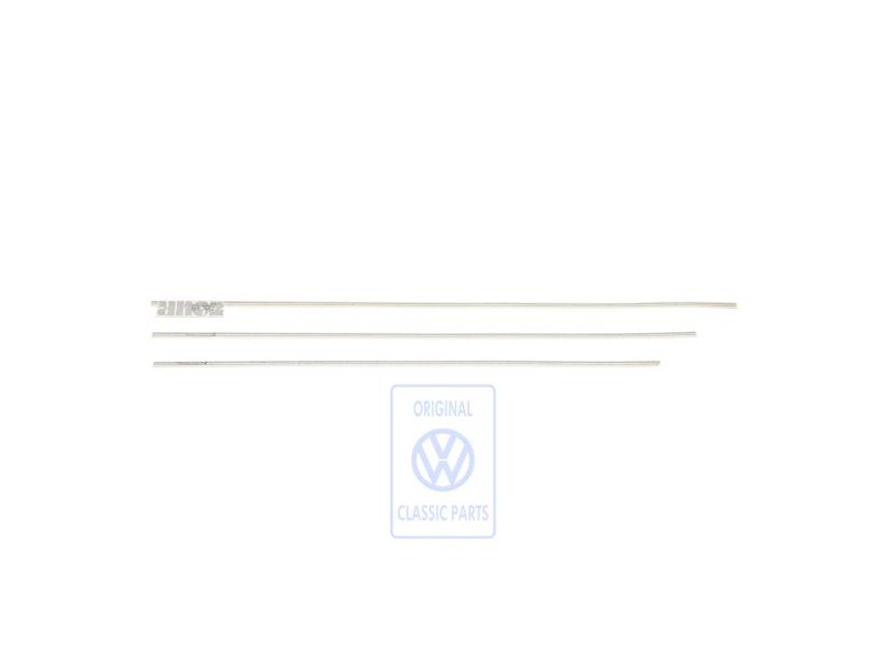 Genuine VW Trim Strip For Fender, Door, Side Panel - 191898525D TB1