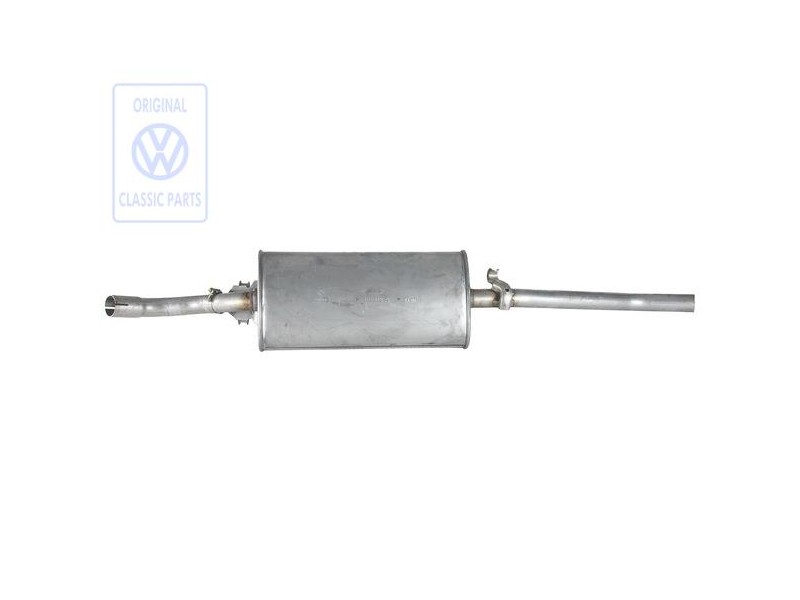 Genuine VW Rear Silencer - 165253609K