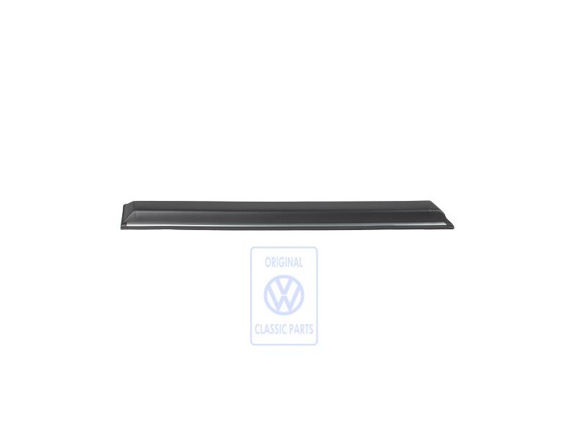 Genuine VW Protective Strip For Side Sect Satin Black/Silver - 165853536 QH8