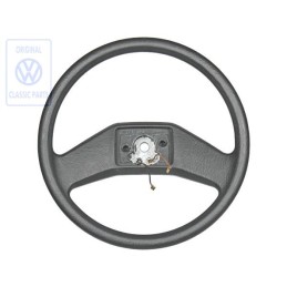 Genuine VW Steering Wheel Satin Black - 191419091A 01C