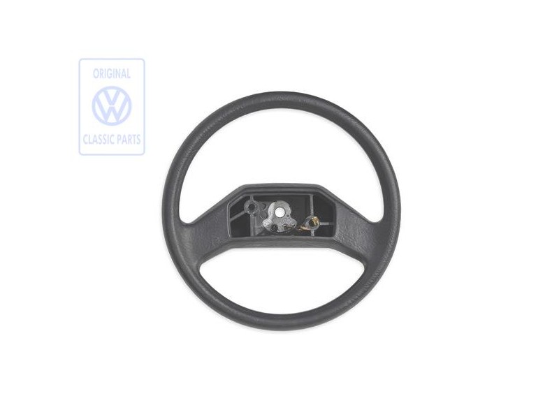 Genuine VW Steering Wheel Satin Black - 191419091D 01C