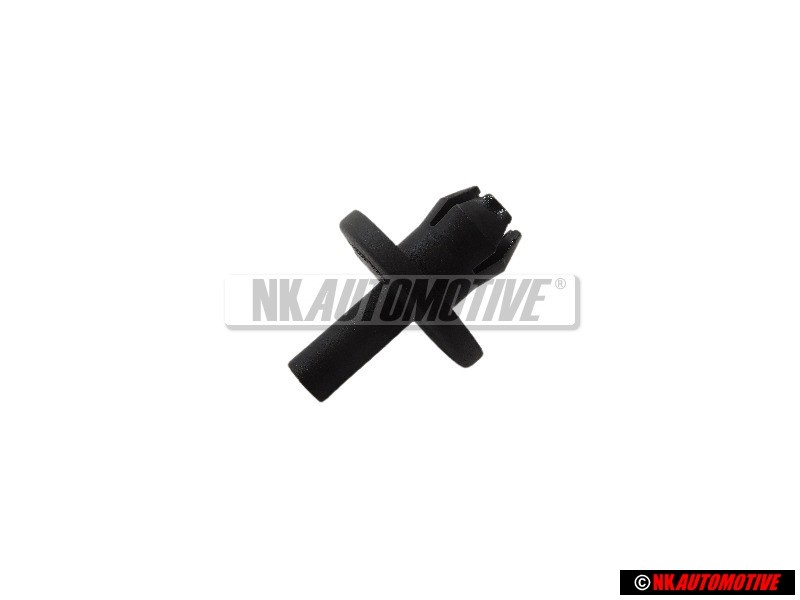 Genuine VW Spreader Rivet Satin Black - 321853139A 01C