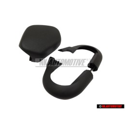Genuine VW Safety Belt Cover Cap Trim Black - 1J0858189C B41