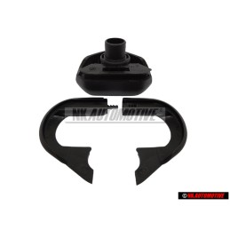 Genuine VW Safety Belt Cover Cap Trim Black - 1J0858189C B41