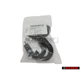 Genuine VW Safety Belt Cover Cap Trim Black - 1J0858189C B41