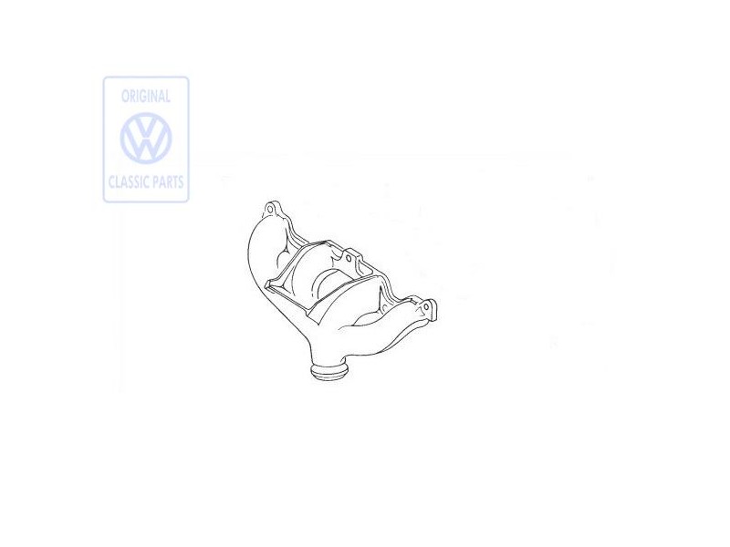 Genuine VW Exhaust Manifolds - 036253033
