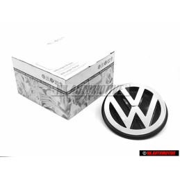 Genuine VW Rear Boot Badge Emblem Chrome - 251853601B