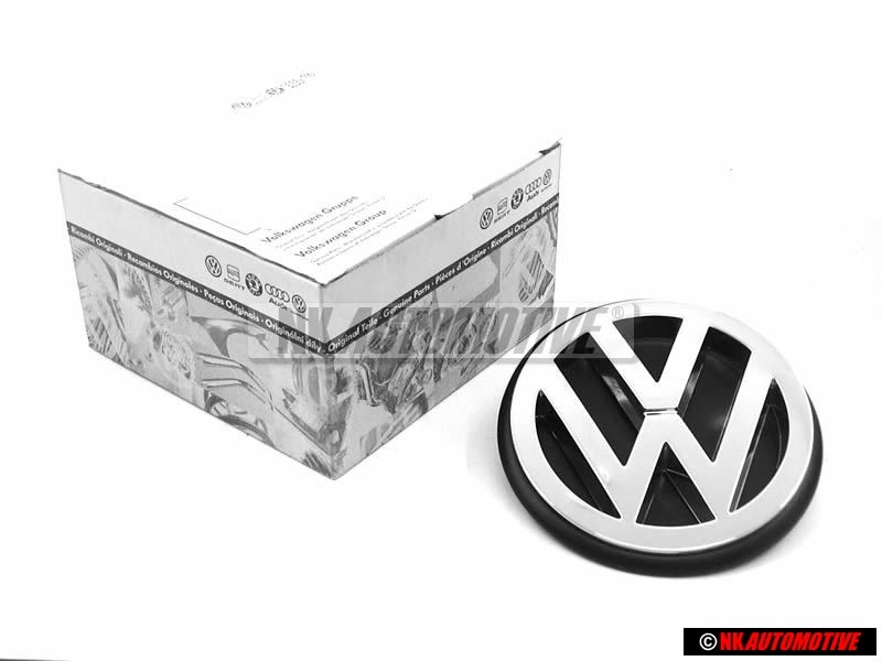 Genuine VW Rear Boot Badge Emblem Chrome - 251853601B