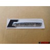 Genuine Audi SUPERCHARGED Front Fender Side Badge Emblem - 4F0853601