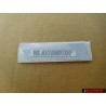 Genuine Audi SUPERCHARGED Front Fender Side Badge Emblem - 4F0853601
