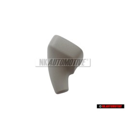 Genuine VW Cover Cap Pearl Grey - 1K0858547 Y20