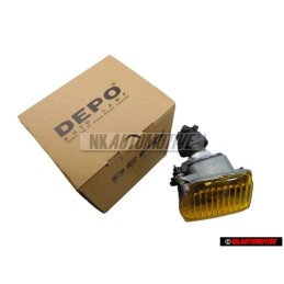 DEPO Halogen Fog Lamp Yellow Light - 441-2004L-UE-Y