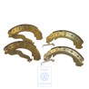 Genuine VW 1 Set: Brake Shoes With Linings - 701698525B