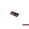 Genuine Audi S4 Front Grill Badge Emblem Black Chrome Red - 8D0853736E 2ZZ