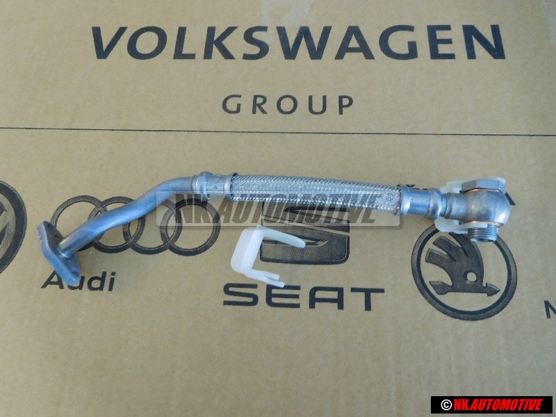 Genuine VW Oil Return Line - 028145736A