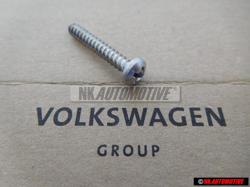 Genuine VW Oval Head Panel Screw - N 0139345