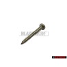 Genuine VW Oval Head Panel Screw - N 0139345