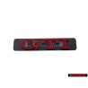 Genuine VW GTI Side Badge Emblem Red - 1H6853714C QN5