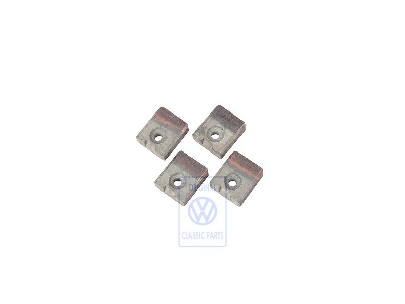 Genuine VW 1 Set: Carbon Brushes - 073911215