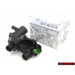 Genuine VW Coolant Regulator Thermostat Housing - 032121111BB