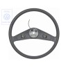 Genuine VW Steering Wheel, Padded Satin Black - 171419655A 01C