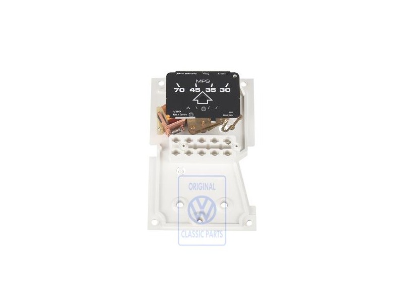 Genuine VW Gearshift And Consumption Indicator With Base Plate - 533919046AJ