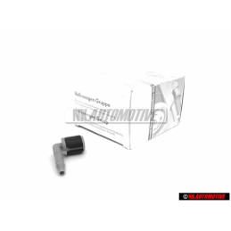 Genuine VW Windshield Washer Pump Connector Elbow Fitting - 1J0955665H