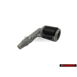 Genuine VW Windshield Washer Pump Connector Elbow Fitting - 1J0955665H