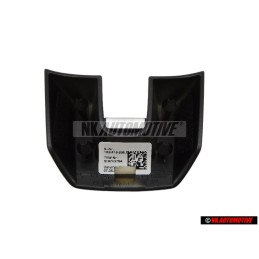 Genuine VW Steering Wheel GTS Badge Emblem Aluminium - 1K8419685E AZV