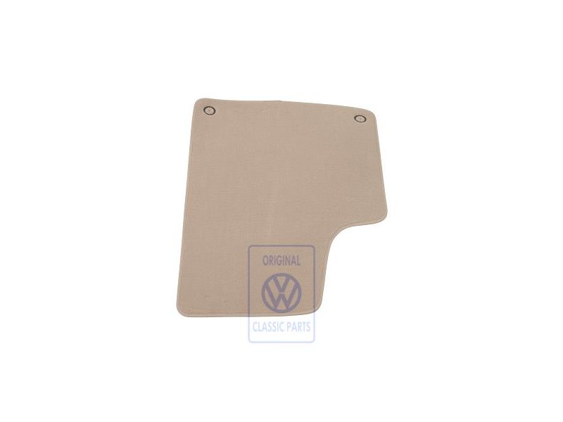 Genuine VW Flooring Light Beige - 155863705 6YB