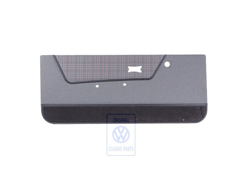 Genuine VW Door Panel Black-Silver/Black - 155867015CKAYJ Genuine VW Door Panel Black-Silver/Black - 155867015CKAYJ