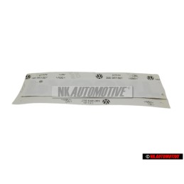 Genuine VW PASSAT Rear Boot Badge Emblem - 3B0853687 739