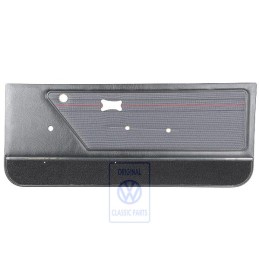 Genuine VW Door Panel Grey/Red/Black - 155867016ANWP8