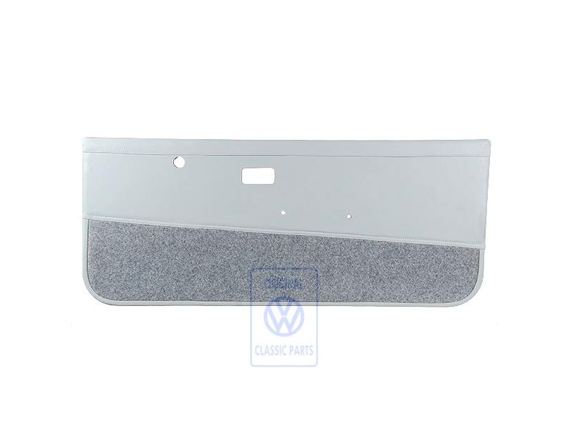 Genuine VW Door Panel Trim (Leather) Dove Grey - 155867016BCSW7