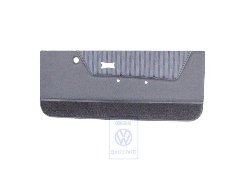 Genuine VW Door Panel Trim (Cloth) Black - 155867016CKBSM