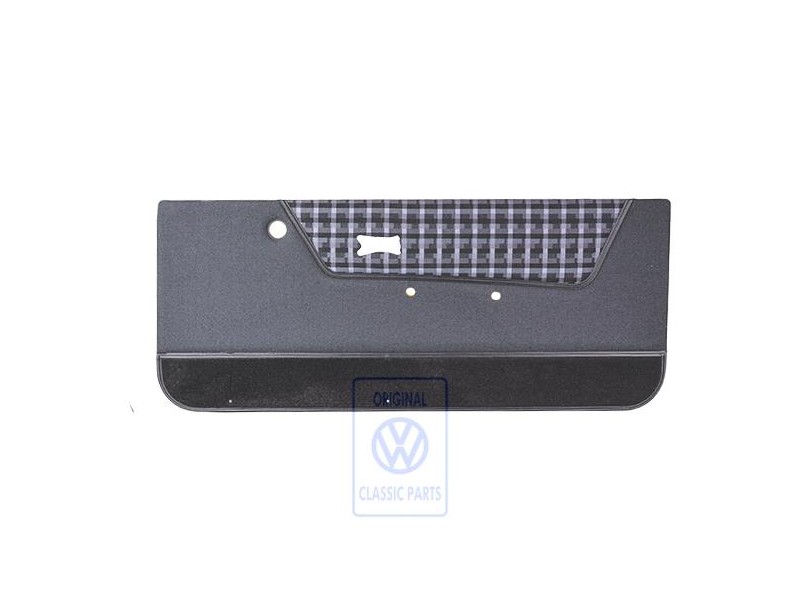 Genuine VW Door Panel Trim (Cloth) Black - 155867016CLAYT
