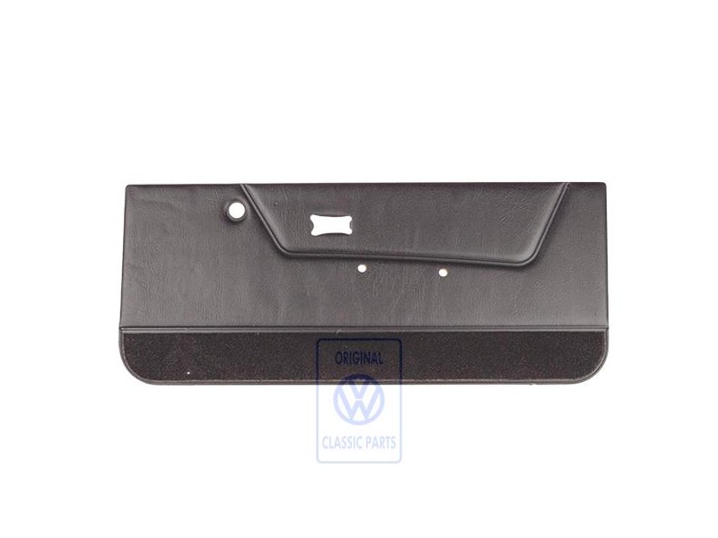 Genuine VW Door Trim (Leatherette) Black - 155867016DGEA3