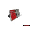 Genuine Audi S6 Front Grill Badge Emblem Chrome Red - 4A5853736C 2ZZ