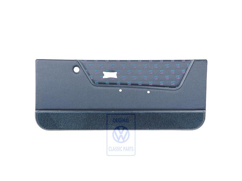 Genuine VW Door Panel Trim (Cloth) Mauritius Blue - 155867016FRBKJ