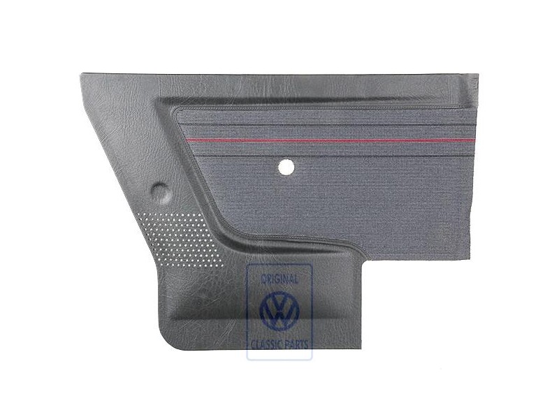 Genuine VW Side Panel Trim Grey/Red - 155867043N XV5