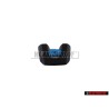 Genuine VW Steering Wheel R Badge Emblem Aluminium Black - 5K0419685N POP
