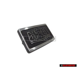 Genuine VW WOLFSBURG Front Wing Side Repeater Badge Emblem - 165853688A GX2