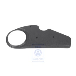 Genuine VW Trim With Hole Off-Black - 6N0881477 C81